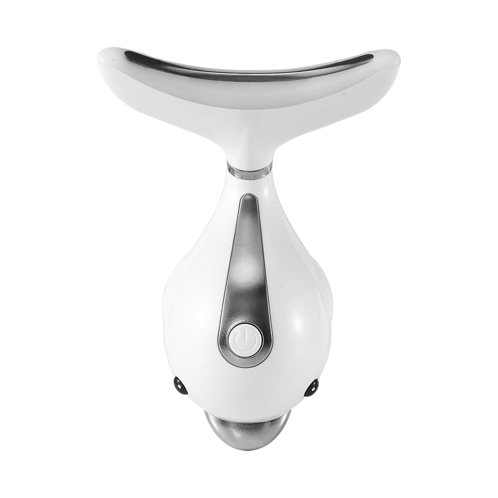 AmazeFan 3 Colors Led Facial Neck Massager PhotonTherapy