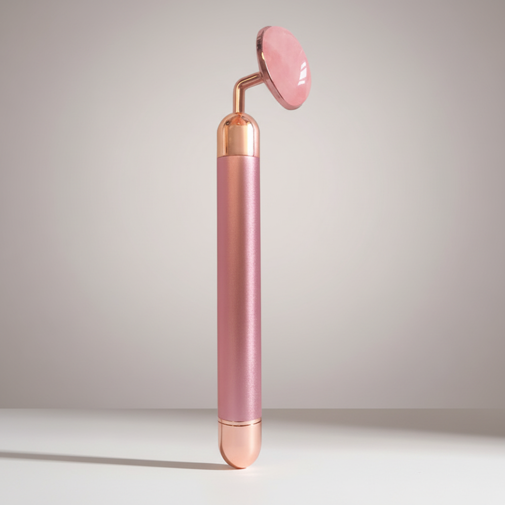 Arabic Face Ritual — Rodillo Cuarzo Rosa Masaje eprolo